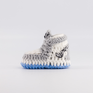 Baby Crochet Sneakers - AJ Christian - Baby Sneakers Shop - unisex baby crochet shoes